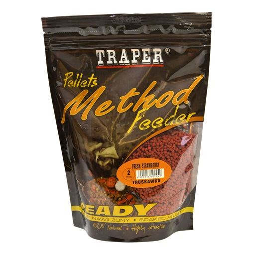 Picture of Pelety Traper Method Feeder Ready 500g, Jahoda