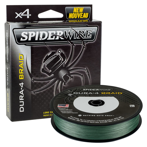 Image sur SpiderWire Dura 4 Moss Green 150m 0.17mm 15.0kg