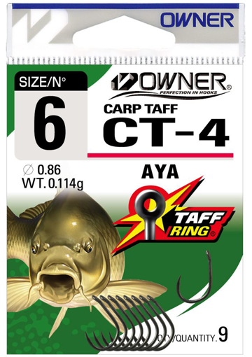 Picture of Owner CT-4 Carp Taff Aya, vel.6 (9ks)