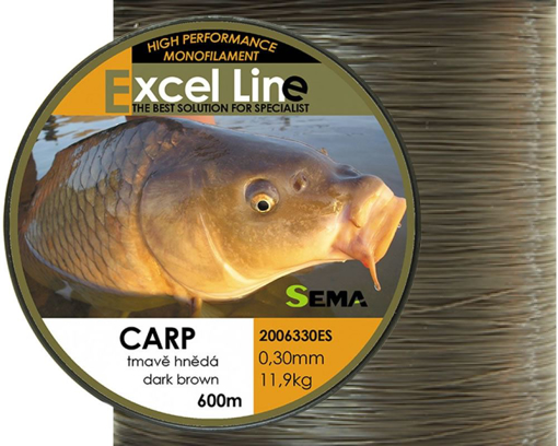 Bild von Sema Excel Line Carp 600m, 0.20mm 5.85kg