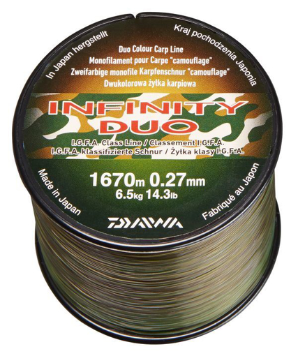 Bild von Daiwa Infinity Duo Camo, 0.33mm 8.6kg 1060m