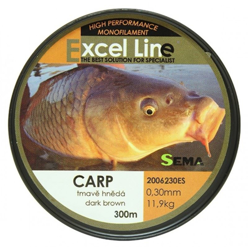 Obrazek Sema Excel Line Carp 300m, 0.20mm 5.85kg