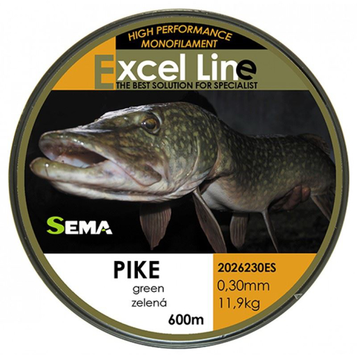 Picture of Sema Excel Line Pike 600m, 0.25mm 8.40kg