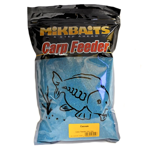 Bild von Mikbaits Carp Feeder Mix 1kg, Modrý Česnek