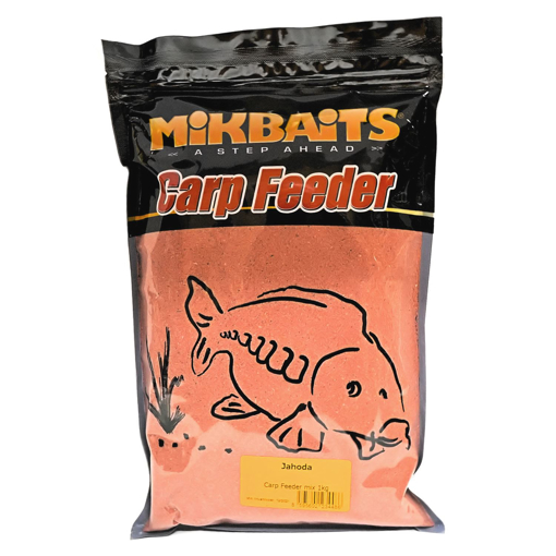 Image sur Mikbaits Carp Feeder Mix 1kg, Jahoda