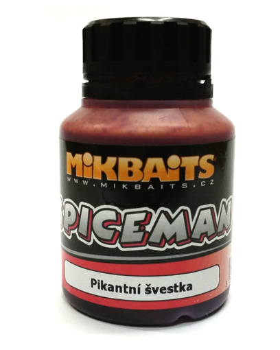 Image sur Mikbaits Spiceman Dip 125ml, Pikantní Švestka