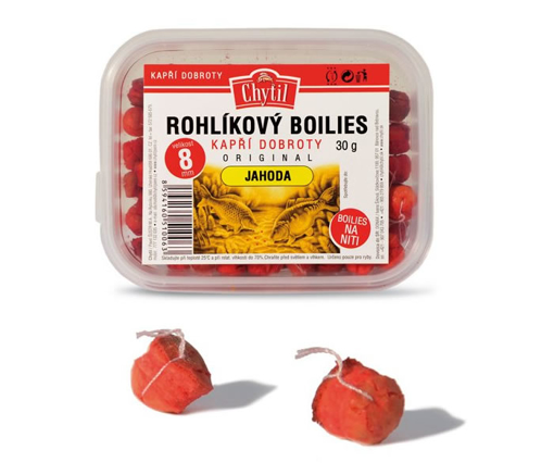 Obrázek z Rohlíkový boilies 8mm, Robin red