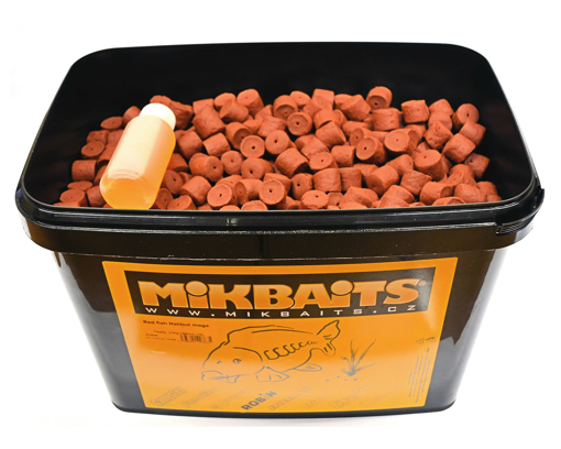 Bild von Mikbaits Red Fish Halibut Pelety 21mm, 10kg+100ml