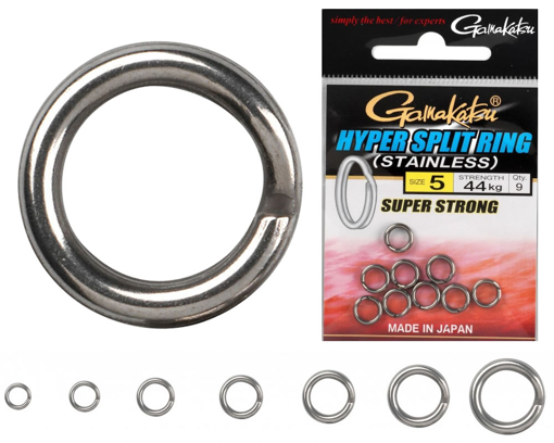 Obrazek Gamakatsu Hyper Split Ring, vel.1 5.0kg (12ks)