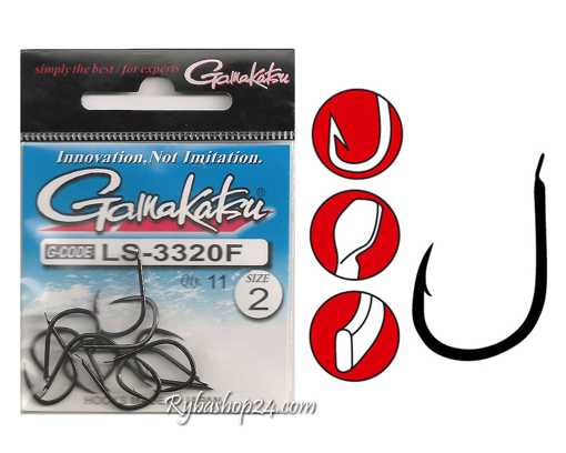 Bild von Gamakatsu LS-3320F Hook, vel.2