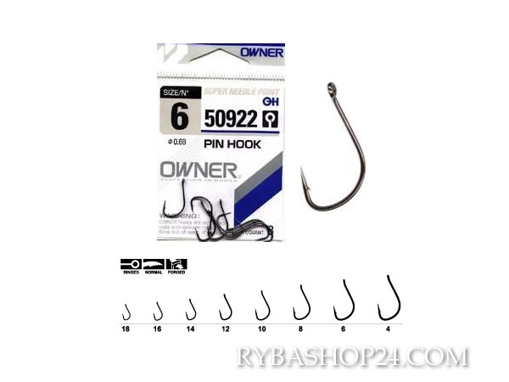 Obrazek Owner 50922 Pin Hook, vel.14