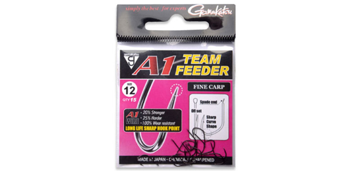 Obrazek Gamakatsu A1 TEAM FEEDER Fine Carp, vel.6