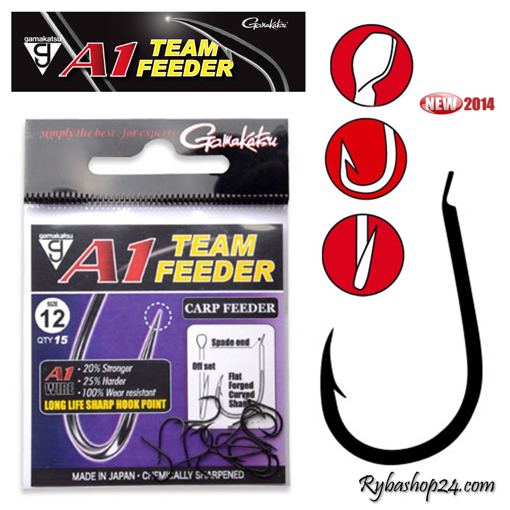 Obrazek Gamakatsu A1 Team Feeder Carp Feeder, vel.8