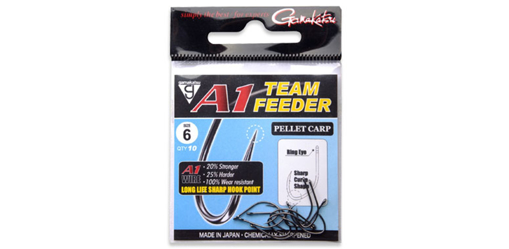 Obrazek Gamakatsu A1 TEAM FEEDER Pellet Carp, vel.6