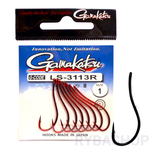 Picture of Gamakatsu LS-3113R Hook, #1 (8ks)