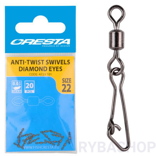 Obrazek CRESTA Feeder Swivel Extra Strong, #14