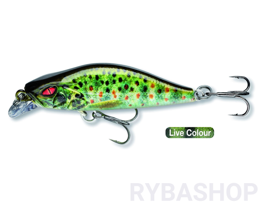 Obrázek z Daiwa Prorex Flat Minnow 50SS, Live Brown Trout