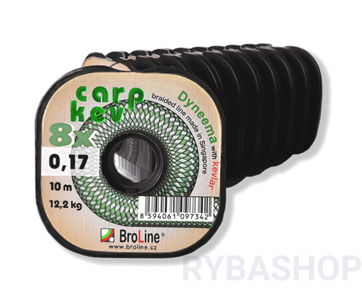 Picture of BroLine Carp Kev 8x 10m, 0.20mm 15.7kg