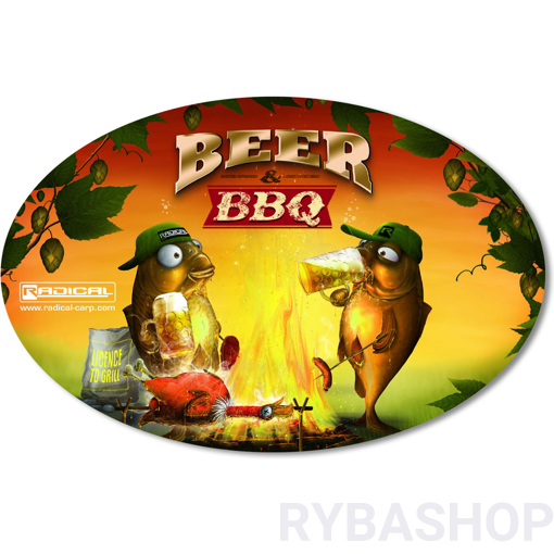 Image sur Samolepka Radical Sticker Beer & BBQ