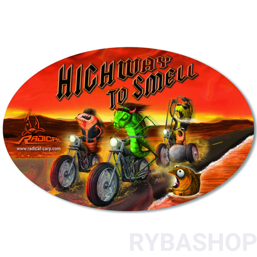 Obrazek Samolepka Radical Sticker Highway to Smell