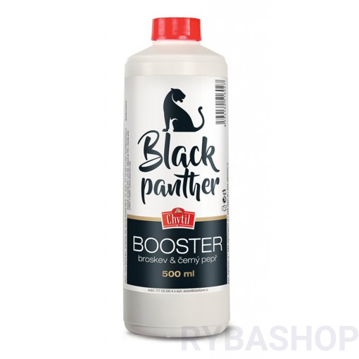 Image sur Booster Black Panther - Broskev & Černý pepř 500ml