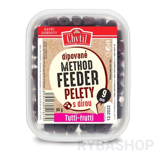 Bild von Method Feeder Pelety 9mm 65g - Tutti Frutti