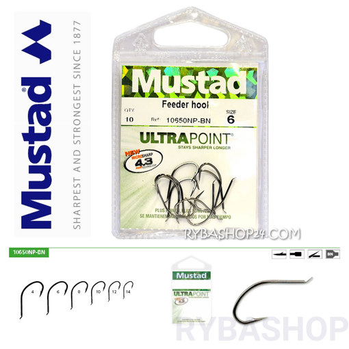 Mustad UltraPoint 10650NP-BN Feeder