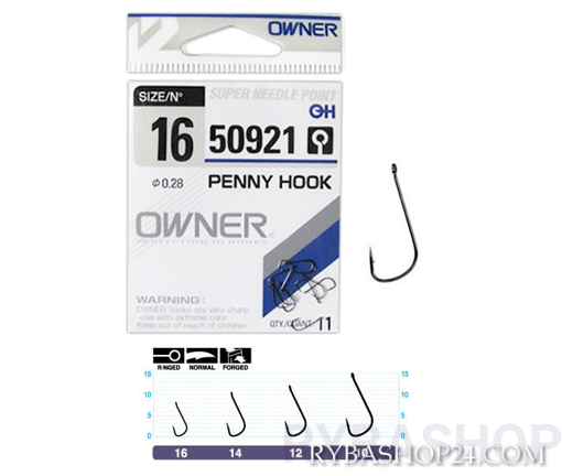 Owner 50921 Penny Hook