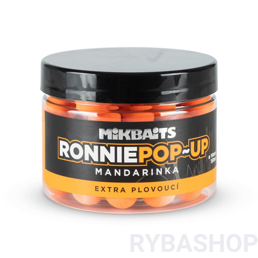 Obrázek z Mikbaits Ronnie Pop-Up 150ml Mandarinka 14mm