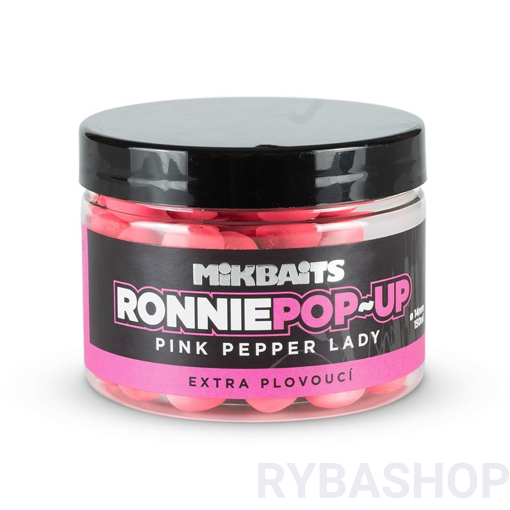 Obrazek Mikbaits Ronnie Pop-Up 150ml Pink Pepper Lady 14mm