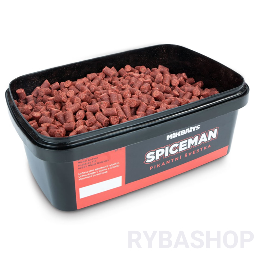 Obrázek z Spiceman pelety 700g - Pikantní švestka 6mm