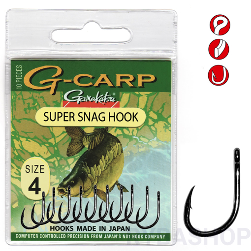 Gamakatsu G-Carp Super Snag Hook 1