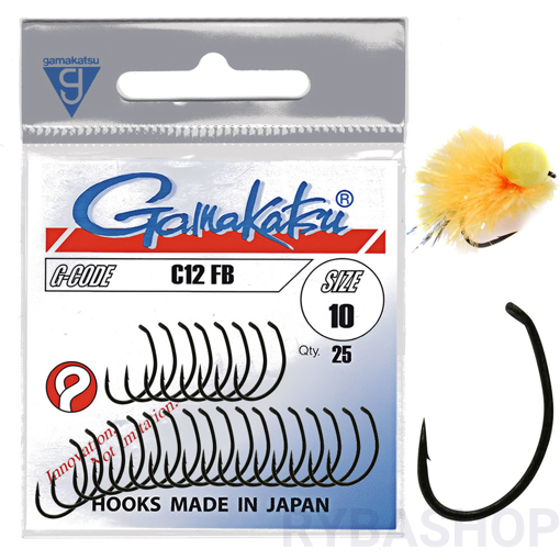 Picture of Gamakatsu C12 Hook #10 25pcs