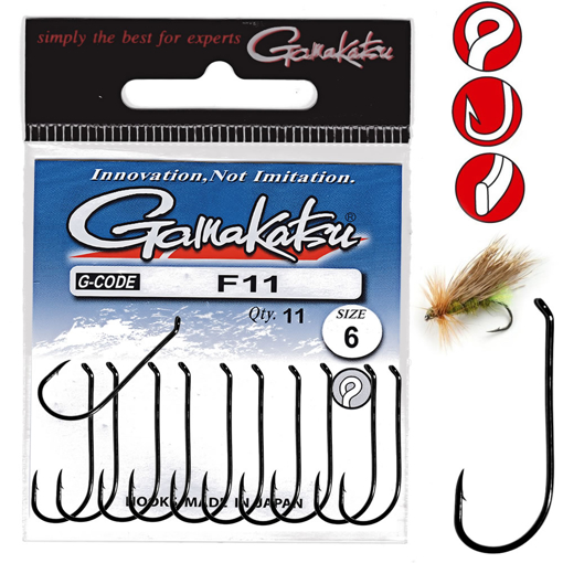 Picture of Gamakatsu F11 Hook #18 13ks