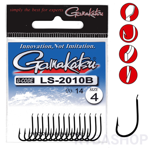 Gamakatsu LS-2010B Hook #6 14pcs