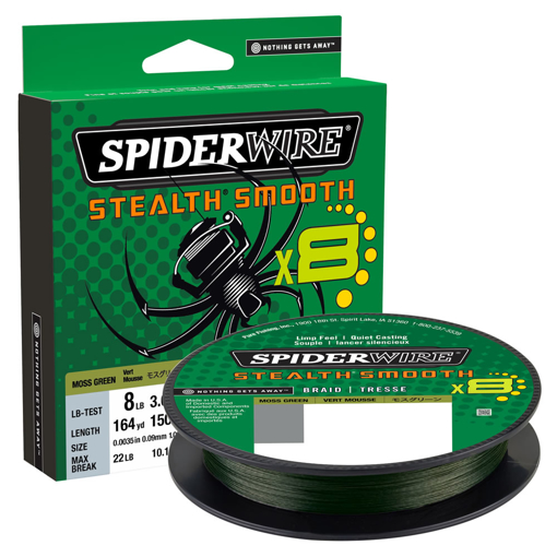 Bild von SpiderWire Stealth Smooth 8 Moss Green 150m 0.07mm