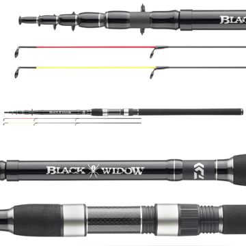 DAIWA Feeder Fishing Rod BLACK WIDOW FEEDER 3.90m/150g