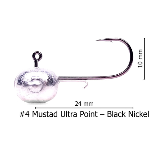 Picture of Jig Head SAF Mata-Mata #4 6.0g 5pcs