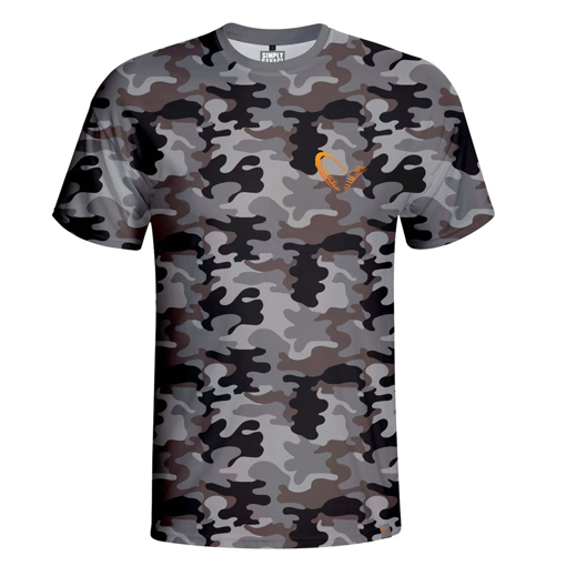 Image sur Tričko Savage Gear Simply Savage T-Shirt Camo #L