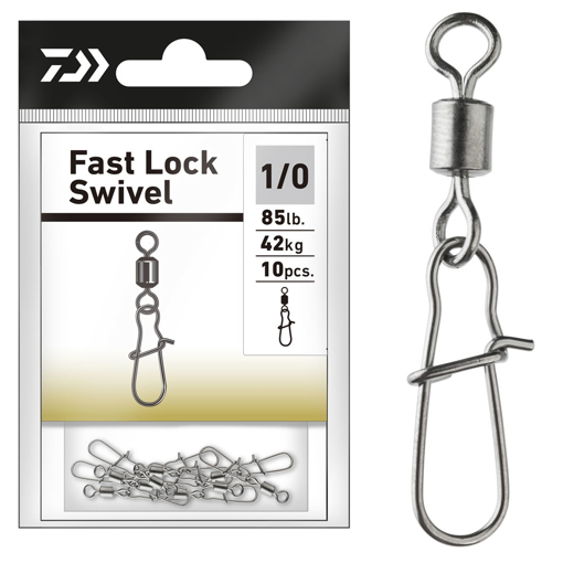 Daiwa Fast Lock Swivel #1/0 42kg