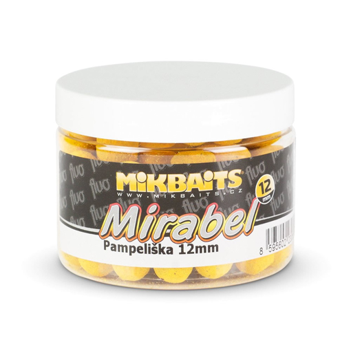 Obrazek Mirabel Fluo boilie 150ml - Mniszek lekarski 12mm