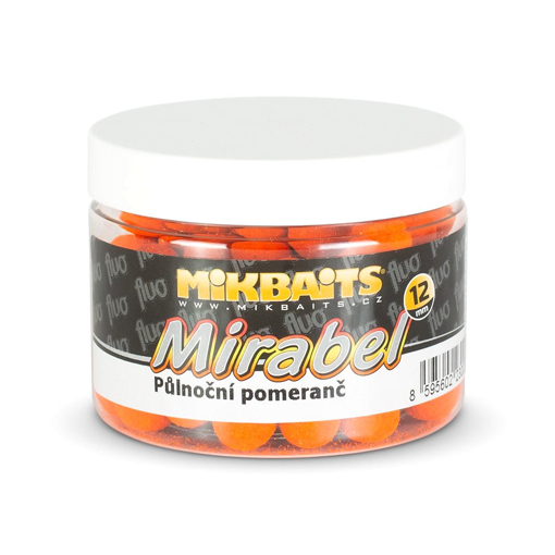 Bild von Mirabel Fluo boilie 150ml - Mitternachtsorange 12mm