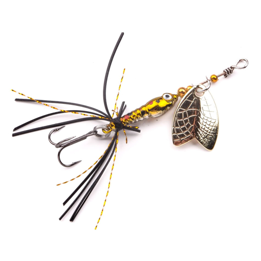 Picture of Larva Mayfly Micro Spinner TR 5cm Brown Trout