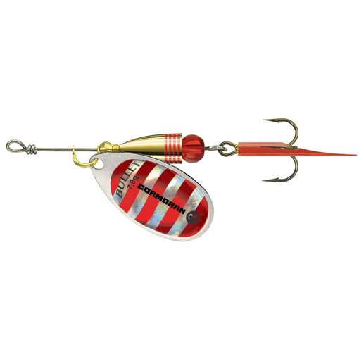 Obrázek z Cormoran Bullet #1 3g silver/red stripes