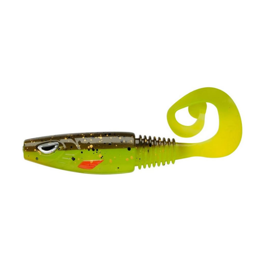 Obrázek z Berkley Sick Curl 12cm Brown Chartreuse 