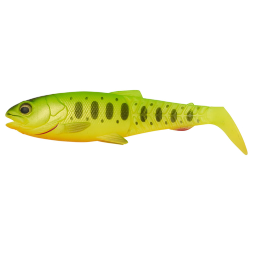 Bild von SG Craft Cannibal Paddletail 8.5cm Firetiger