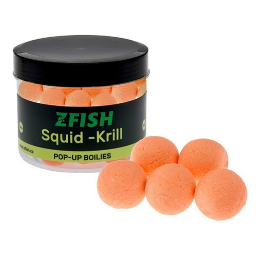 Obrázek z Zfish Pop-Up Boilie 60g 16mm Squid & Krill