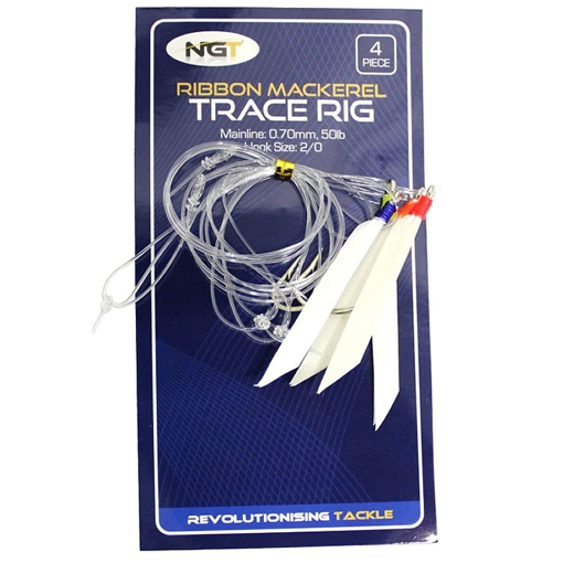 Obrazek Mořský návazec NGT Ribbon Mackerel Trace Rig 4