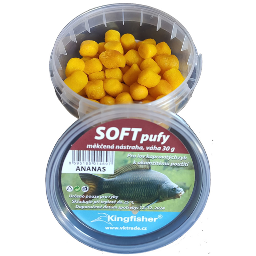 Obrázek z Kingfisher Soft Pufy 30g Banán