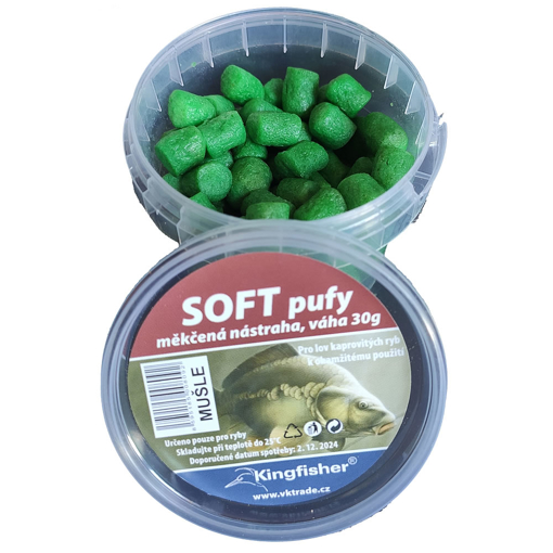 Obrazek Kingfisher Soft Pufy 30g Mušle